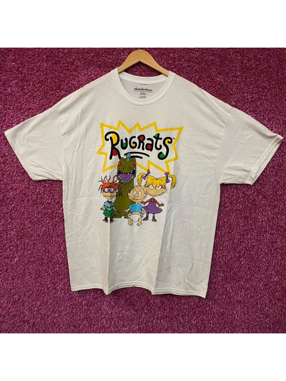 Nickelodeon Rugrats Retro Cartoon Graphic T-shirt 2XL